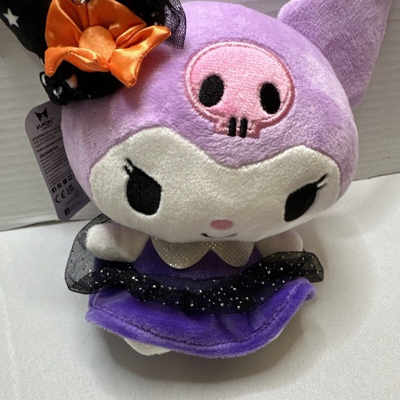 KUROMI Hello Kitty Halloween Plush 2024: Witch Costume 8" NEW - Picture 6 of 6